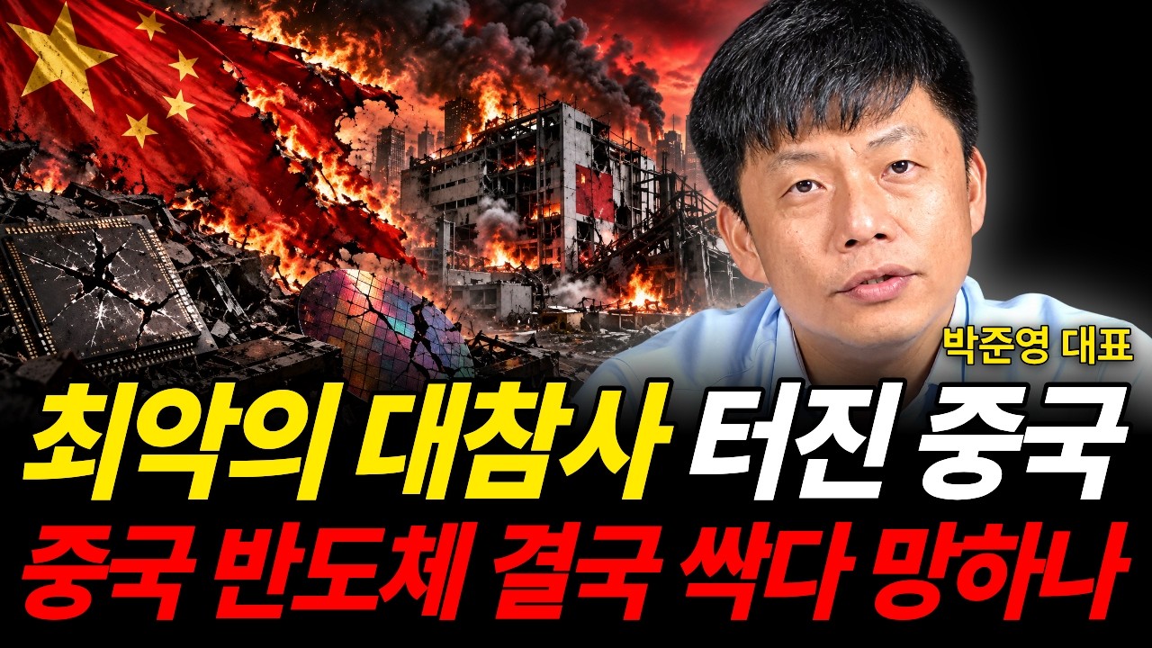 "전세계가 삼성만 찾는다" 결국 역대급 악재 터졌다 벼랑 끝에 몰린 중국 반도체 (박준영 대표 / 4부) 관련 이미지