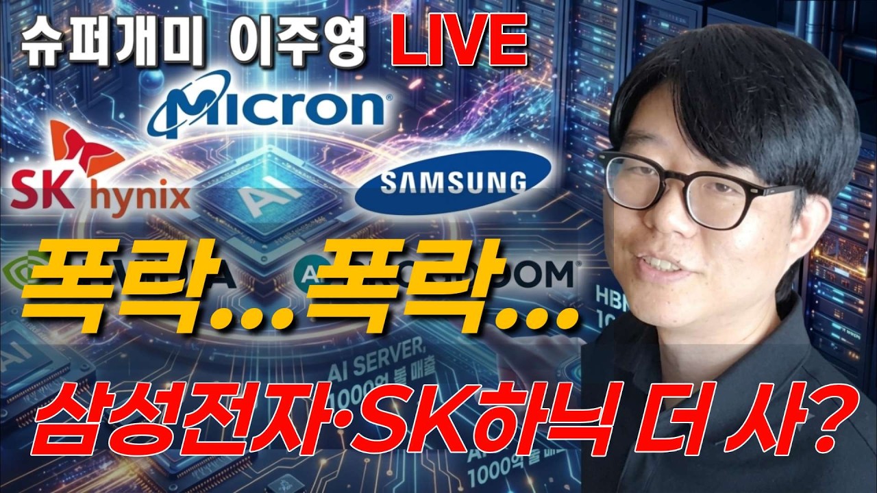 역대급 실적에도 폭락...폭락...폭락... 40만전자, 300만닉스? 더 살까? 기다릴까? 관련 이미지