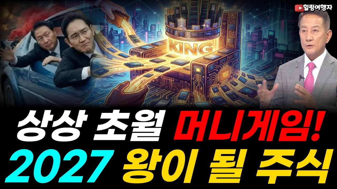 빅테크 투자금 68%가 메모리로? 상상 초월 머니게임 시작된다! 2027년 빅테크 지갑 털어가는 주범? 메모리가 왕이 된다! 삼성전자 SK하이닉스 마이크론 샌디스크 키옥시아 관련 이미지