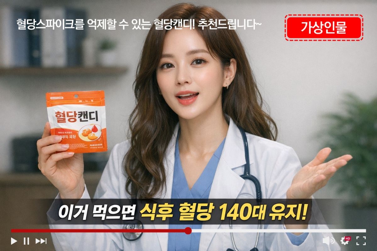 공정거래위원회, AI 가상인물 광고 표시 의무화 시행 관련 이미지