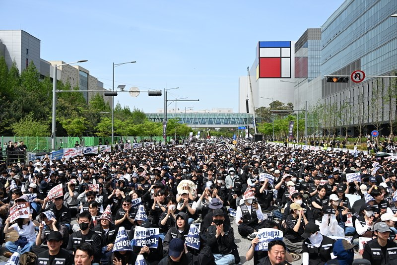 삼성전자, 파업 대비 반도체 감산 착수 관련 이미지