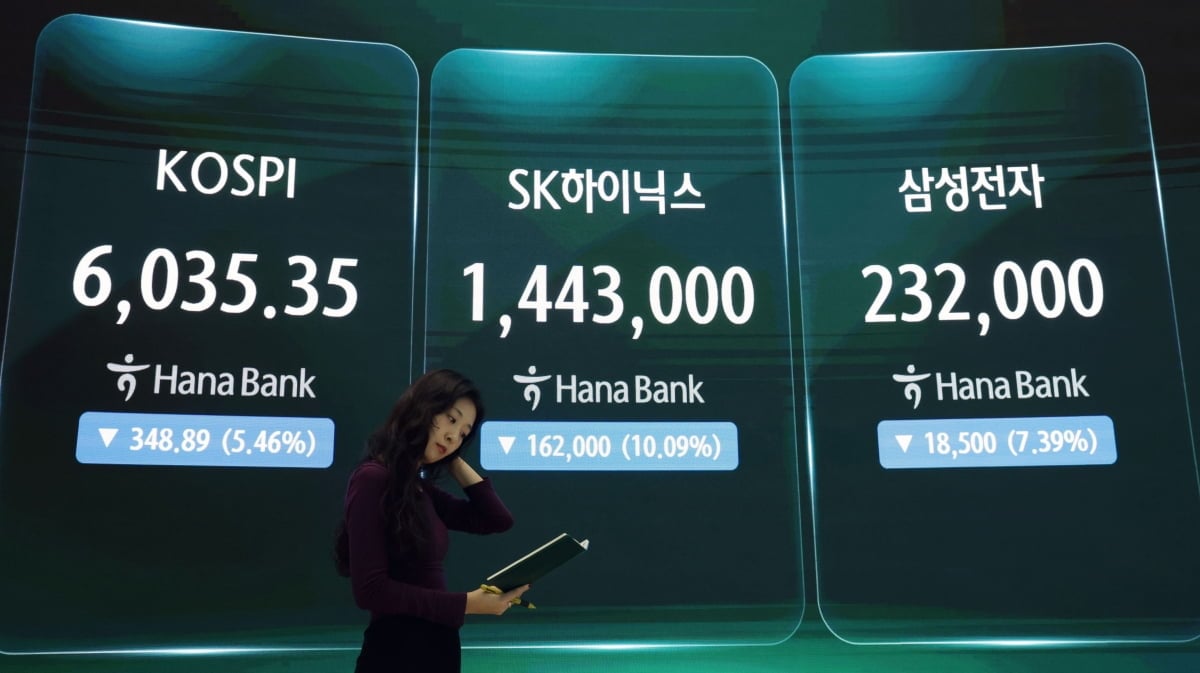CXMT 신기술 발표로 韓·글로벌 반도체주 동반 급락 관련 이미지