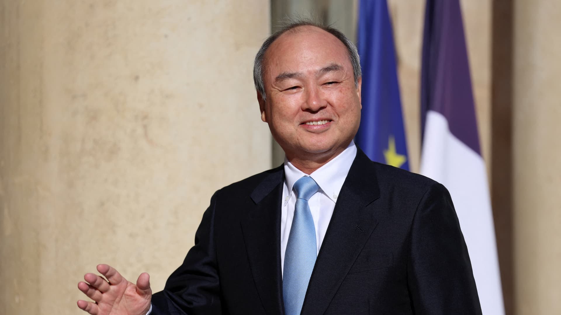 손정의, AI 혁명과 소프트뱅크 대규모 유럽 투자 강조 관련 이미지